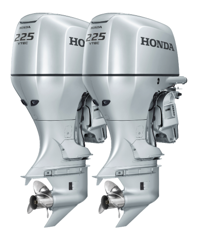 Honda 225 Twin 25" Shaft engines Farndon Marina