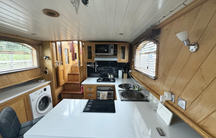 Central Craftworks Ltd, Replica Dutch Barge. Galley pic 2